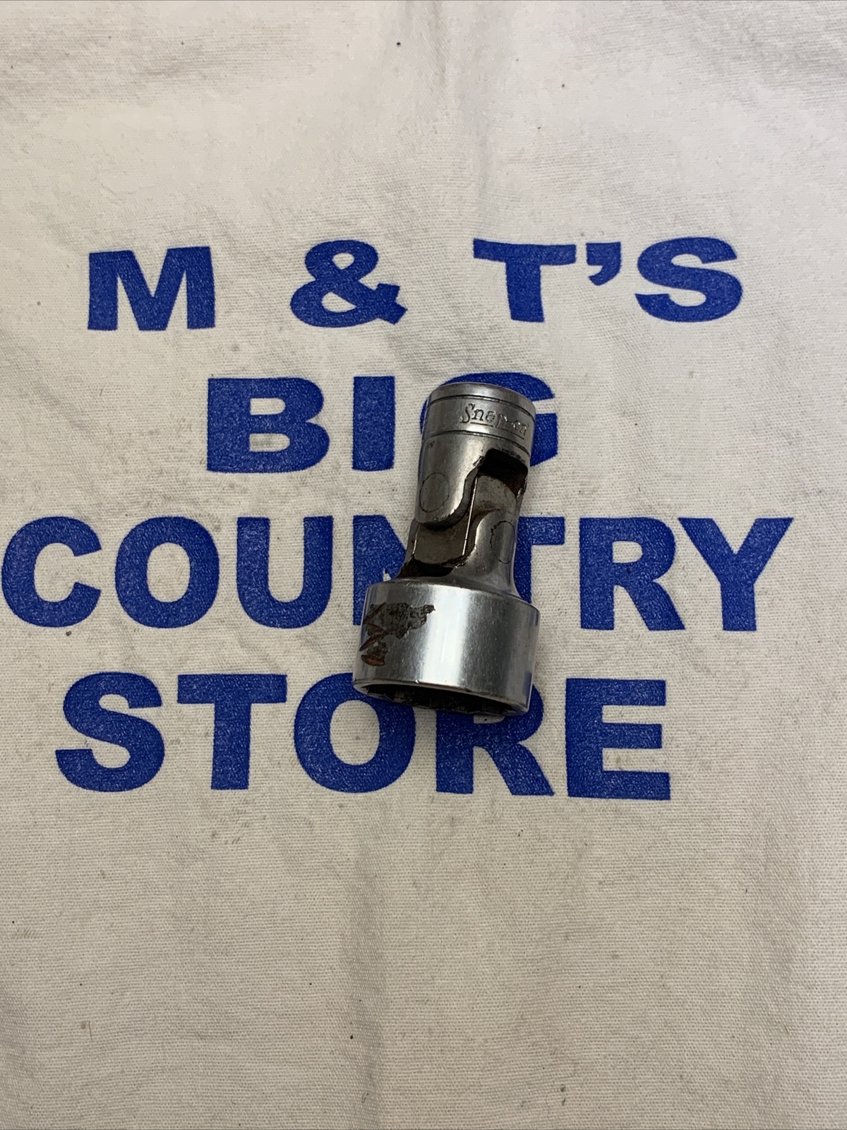 1963 Snap-on USA 3/8″ Drive 7/8″ 12pt SAE Chrome Swivel Universal Socket FU28A