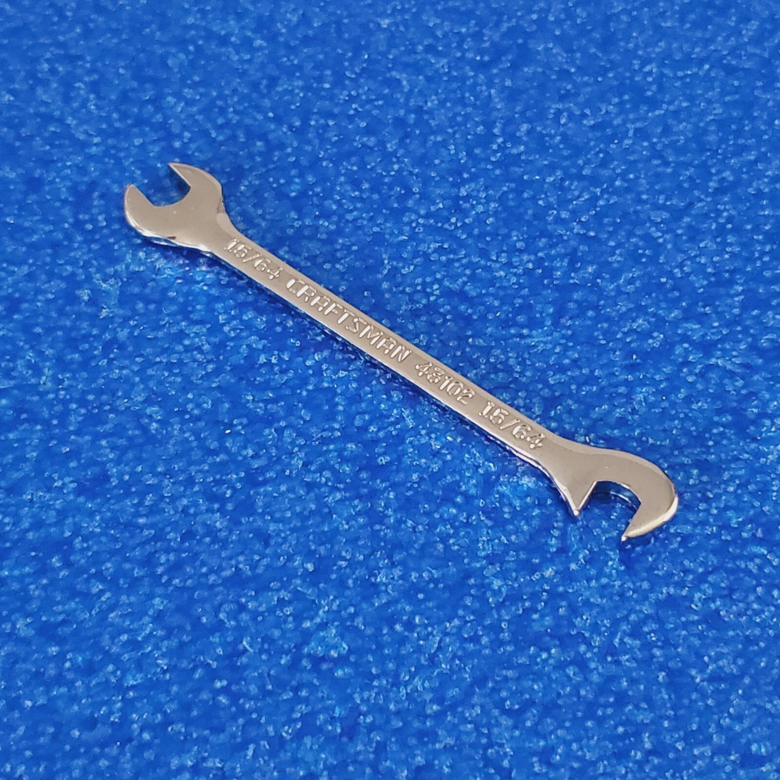 15/64″ CRAFTSMAN OFFSET OPEN END IGNITION WRENCH P/N 43102 TOOL SHIPS FREE LOT
