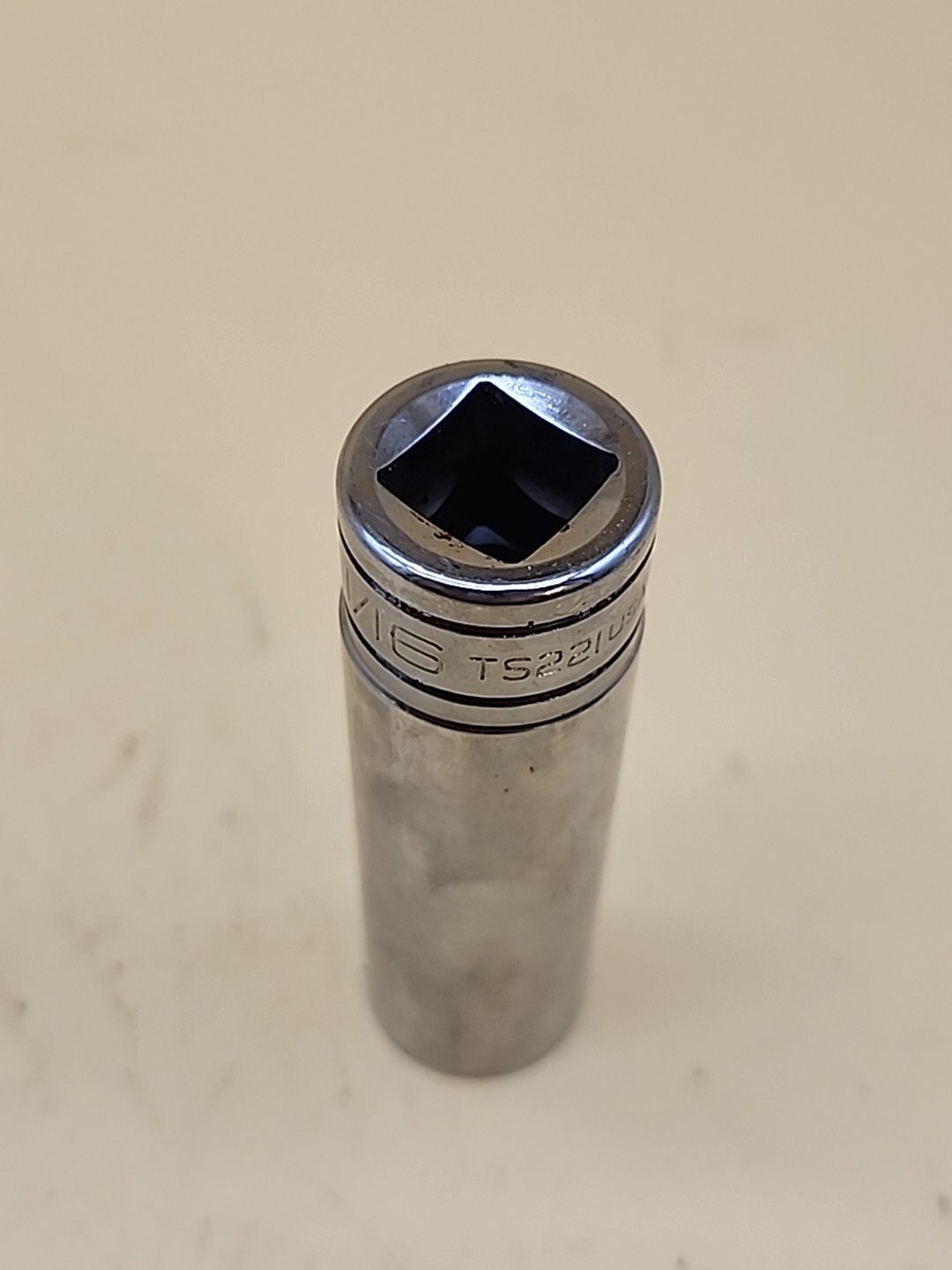 Snap-on Tools TS221 11/16″ SAE Flank Drive Deep Socket 1/2″ Drive 6 pt USA