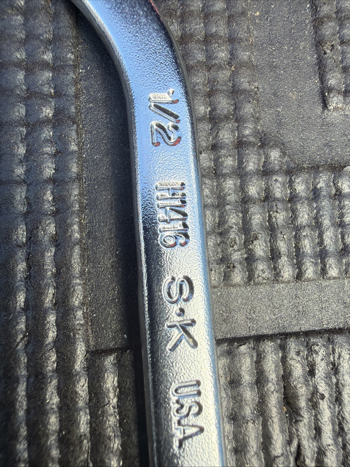 Rare SK Tools USA 2pc Obstruction Distributor Crescent Moon Wrenches H1600 H1820