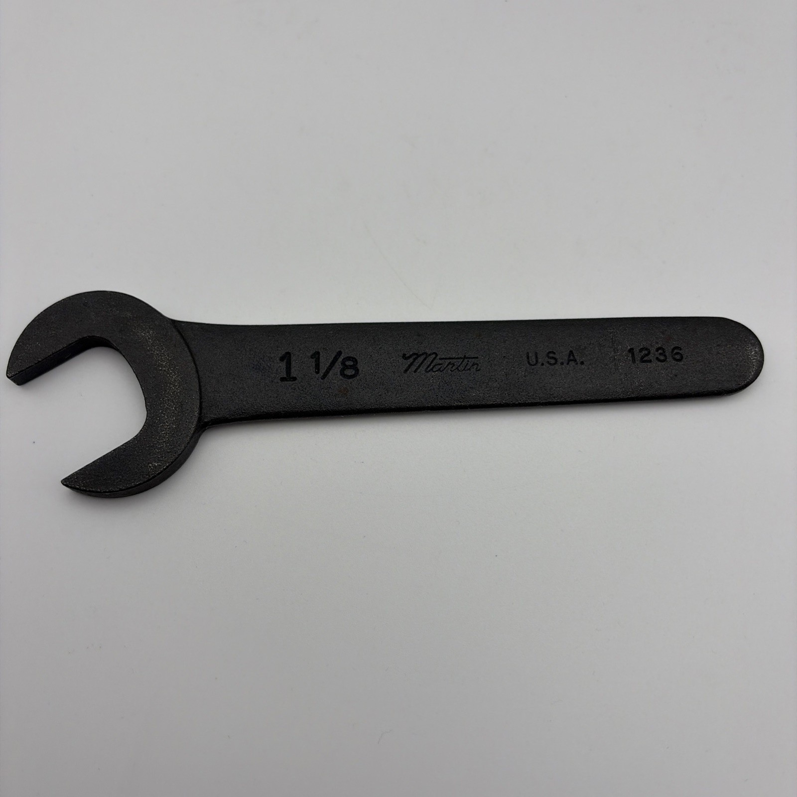 Martin Tools 1236 1-1/8″ Industrial Black Service Angle Wrench ✅ Made in USA