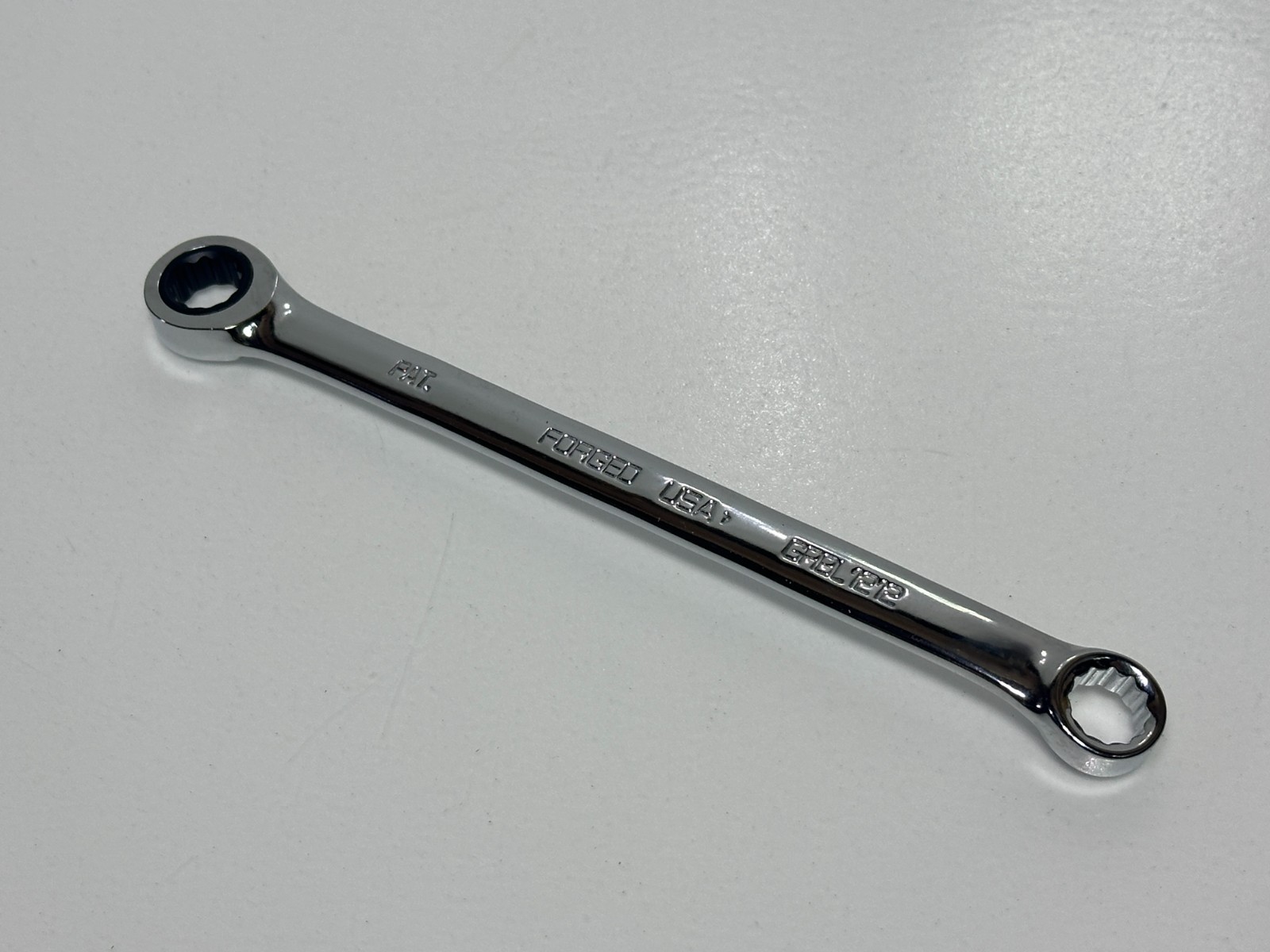 🇺🇸 Matco Tools USA GRBL1212 SAE 3/8″ Ratcheting Double Box End Wrench, NOS
