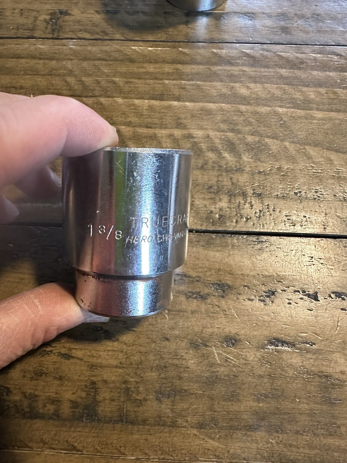 Lot Of 5 Truecraft 3/4″ Dr., 12 point. Chrome Sockets, 1 1/8,1 5/16,1 3/8 1 1/2