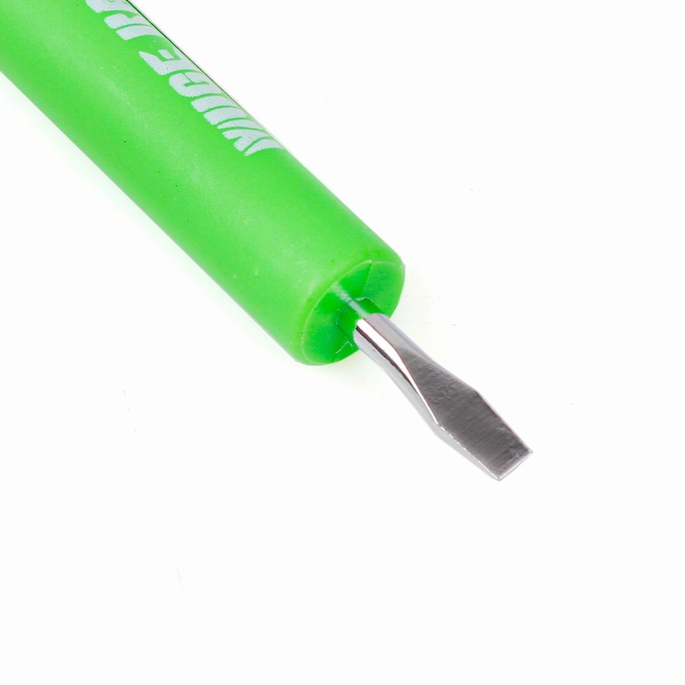 10PCS Mini Pocket Screwdriver Flat Tip w/ Magnet and Clip Phillips Slotted Flat