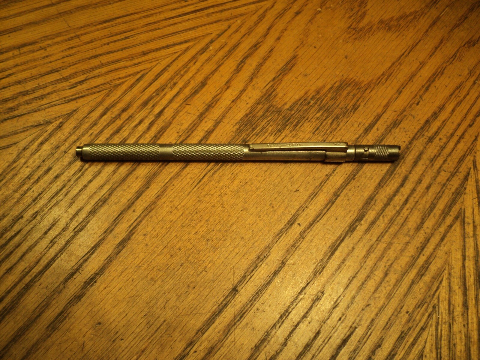 Vintage Pocket Screw Starter w/ Magnetic Tip Tool w/ Scripto Pocket Clip 5-5/8″