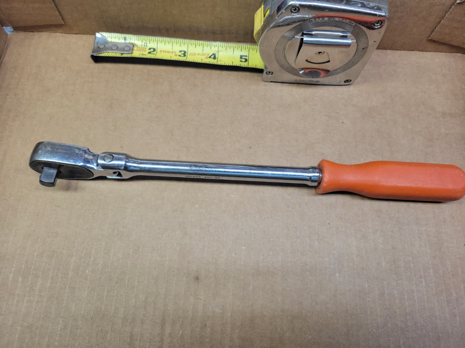 Mac Tools 3/8″ Drive Red Hard Handle Flex Head Ratchet No XR11FPA