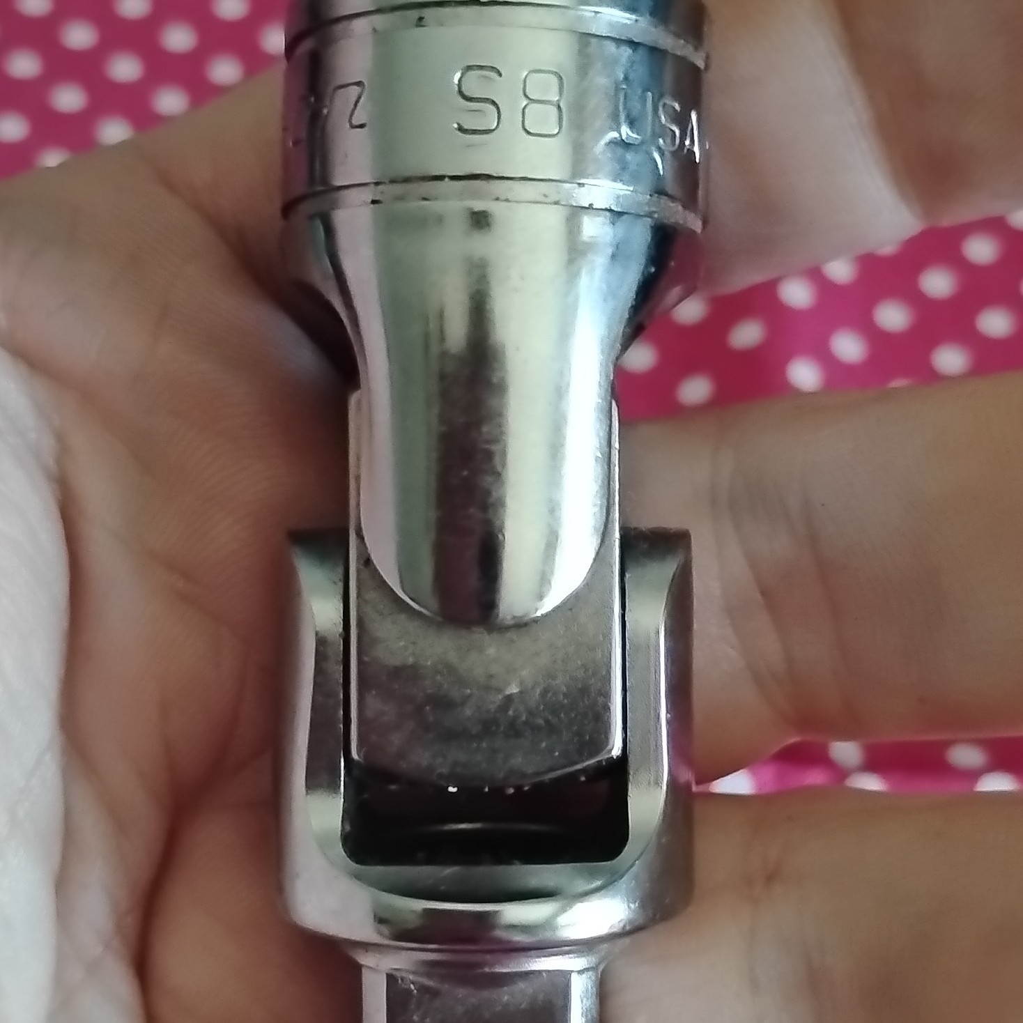 Snapon Chrome Swivel 1/2′ Drive S8 (Iteam #F5) Brand New