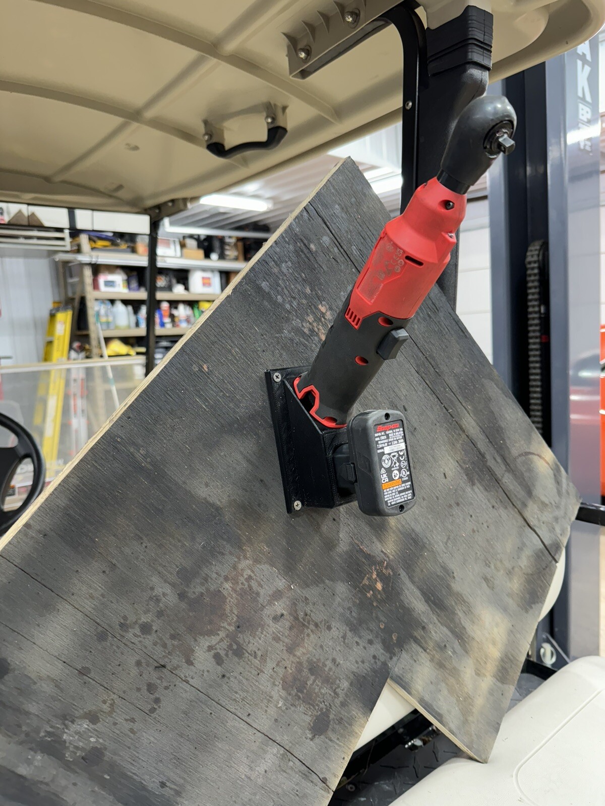 Snap On 14.4 Tool / Battery Holder Wall Mount 3d Printed