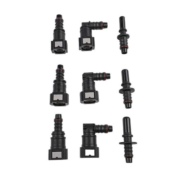 Fuel Line Quick Connector Repair Kit 24PCS with Multiple Sizes for Diesel Hose