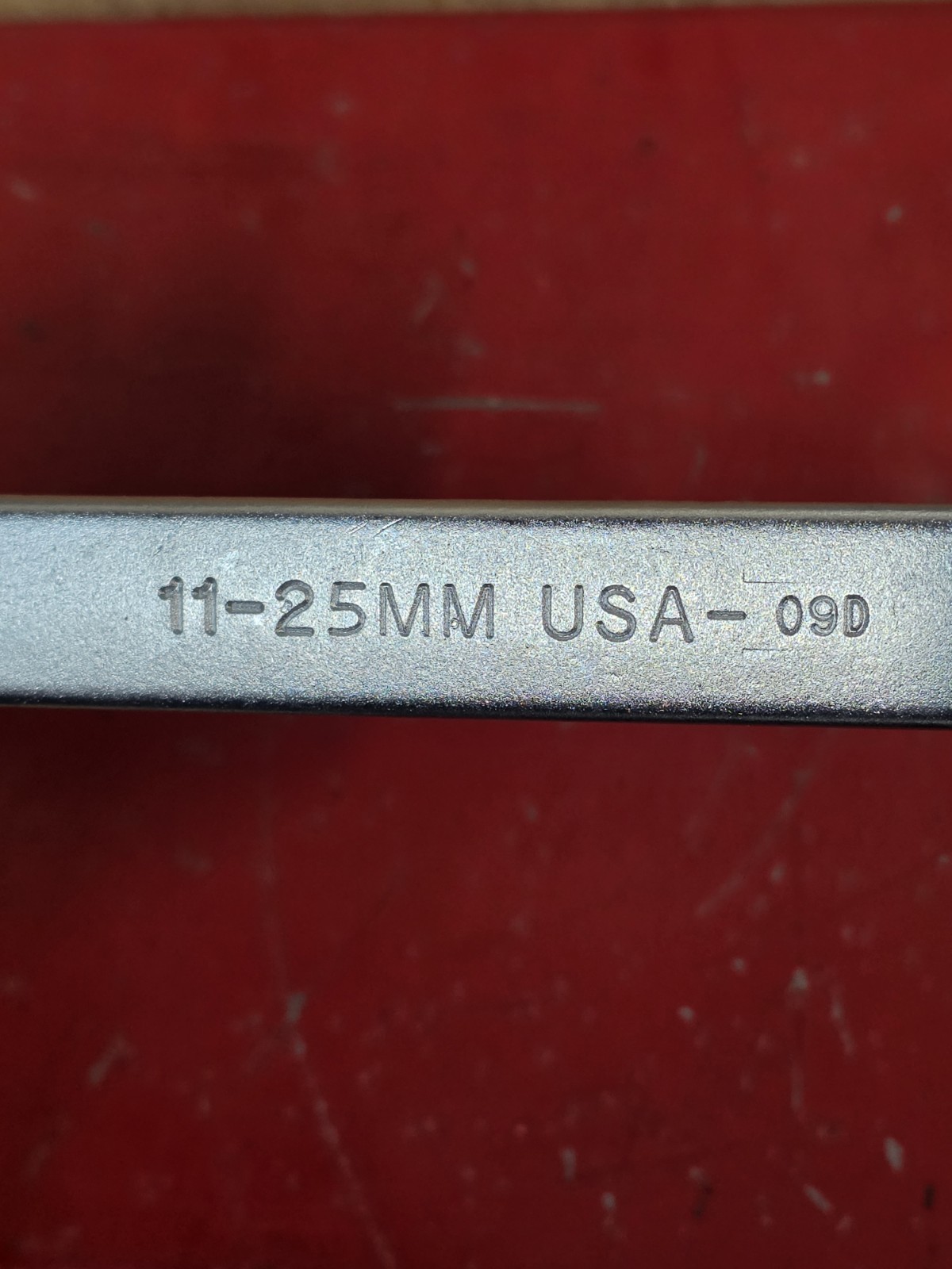 Wright Tools Metric 25mm Combination Wrench 12pt 11-25MM USA Unused Condition