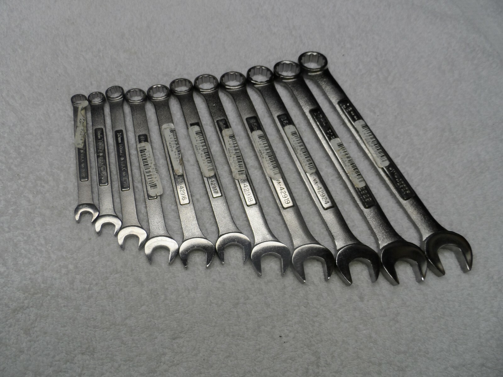 Craftsman Metric MM Combination Wrench Set, USA NOS, 12 pt, 8 to 18mm – 11 pcs