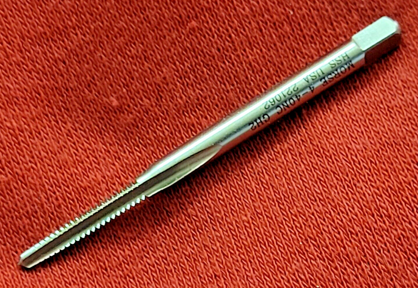 4-40 NC Taper Tap HSS Morse MT3733610 Hand Tap 3 Flute USA GH2