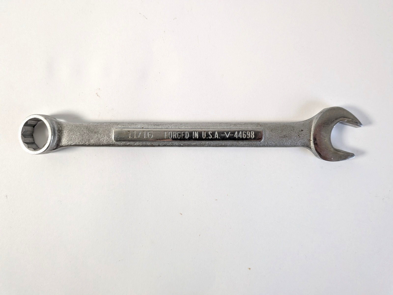 Craftsman 11/16in. Combination Wrench Vintage V 44698 Made in USA