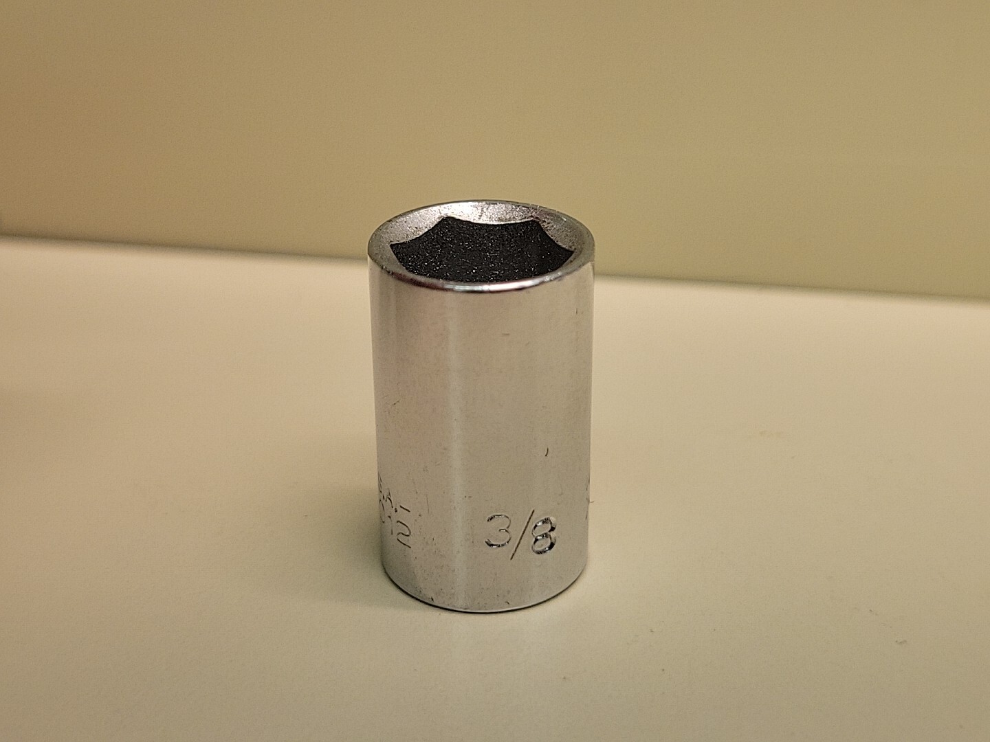 Master Mechanic 1/4″ Drive x 3/8″ SAE Standard Socket NOS USA