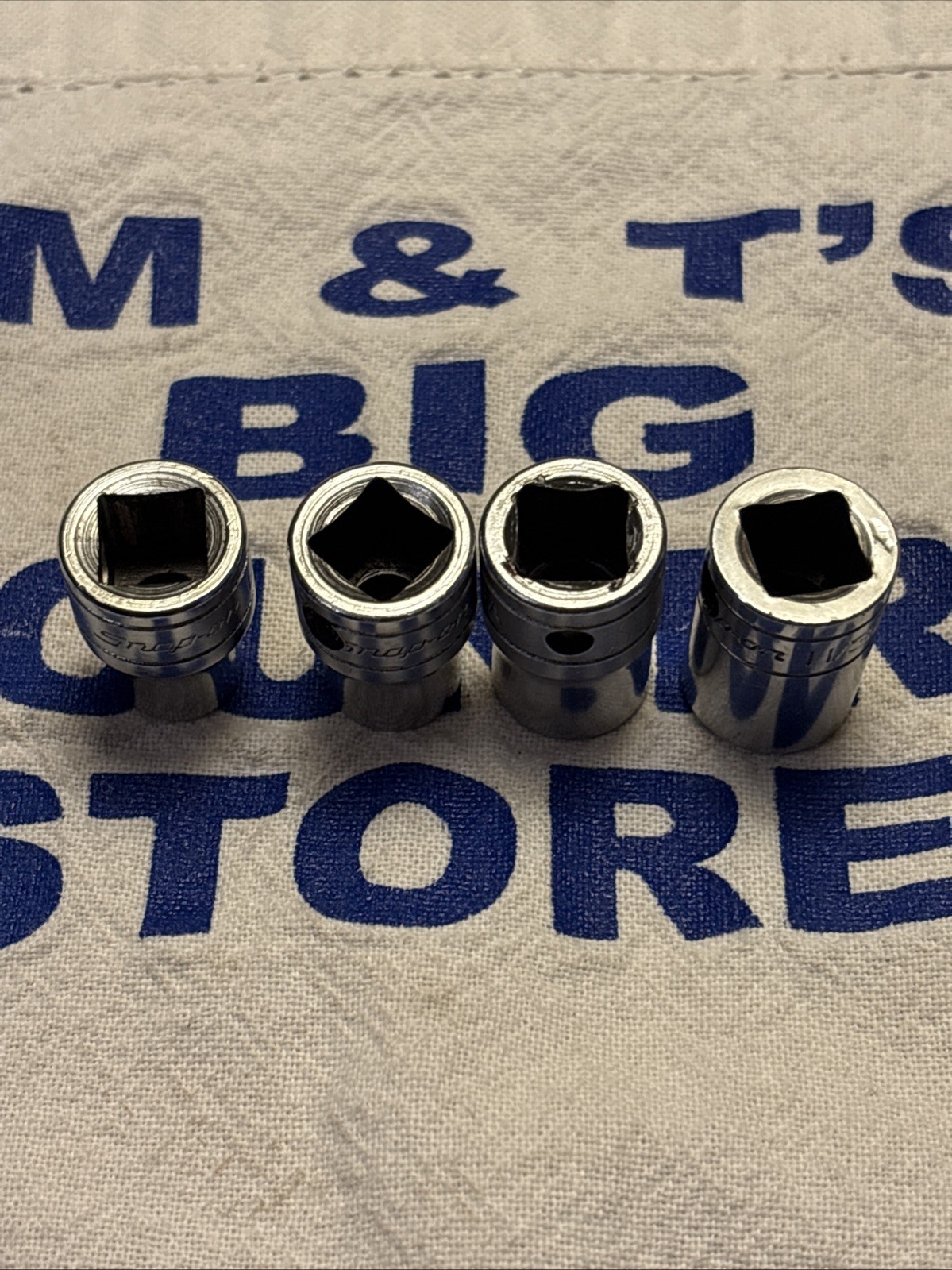 Snap-on Tools USA 3/8″ Drive 4pc Pipe Plug Socket Set PP408, PP409, PP410, PP411
