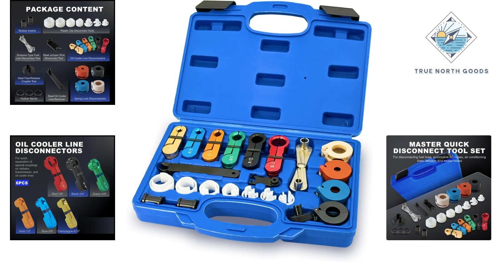 Master Quick Disconnect Tool Set 22pcs Fuel Line Disconnect Tool Set