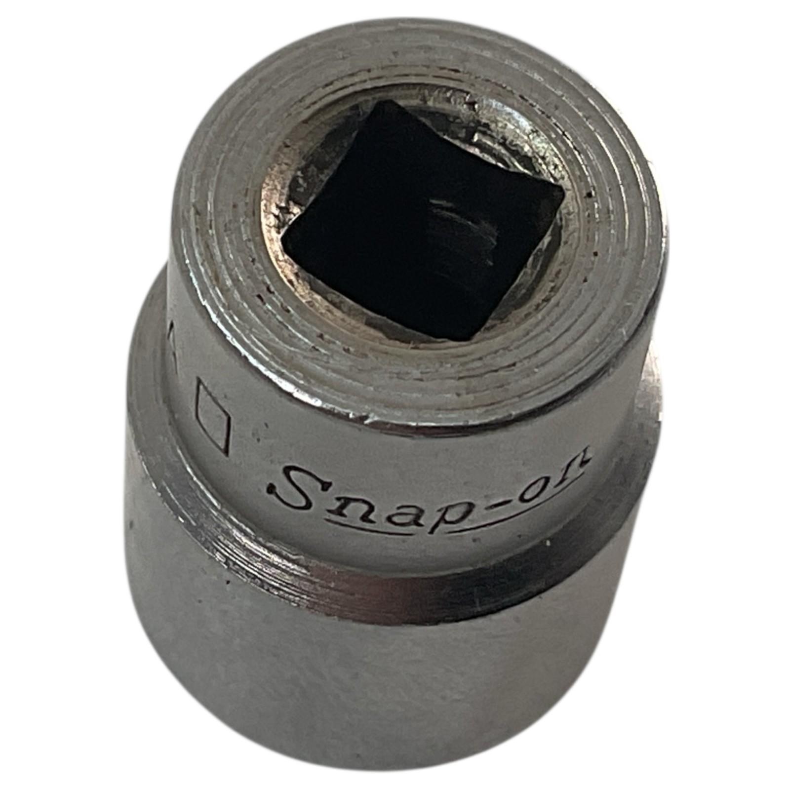 Snap-on Socket TM16 1/4″ Drive 6 Point 1/2″ SAE Shallow Chrome USA As Pictured