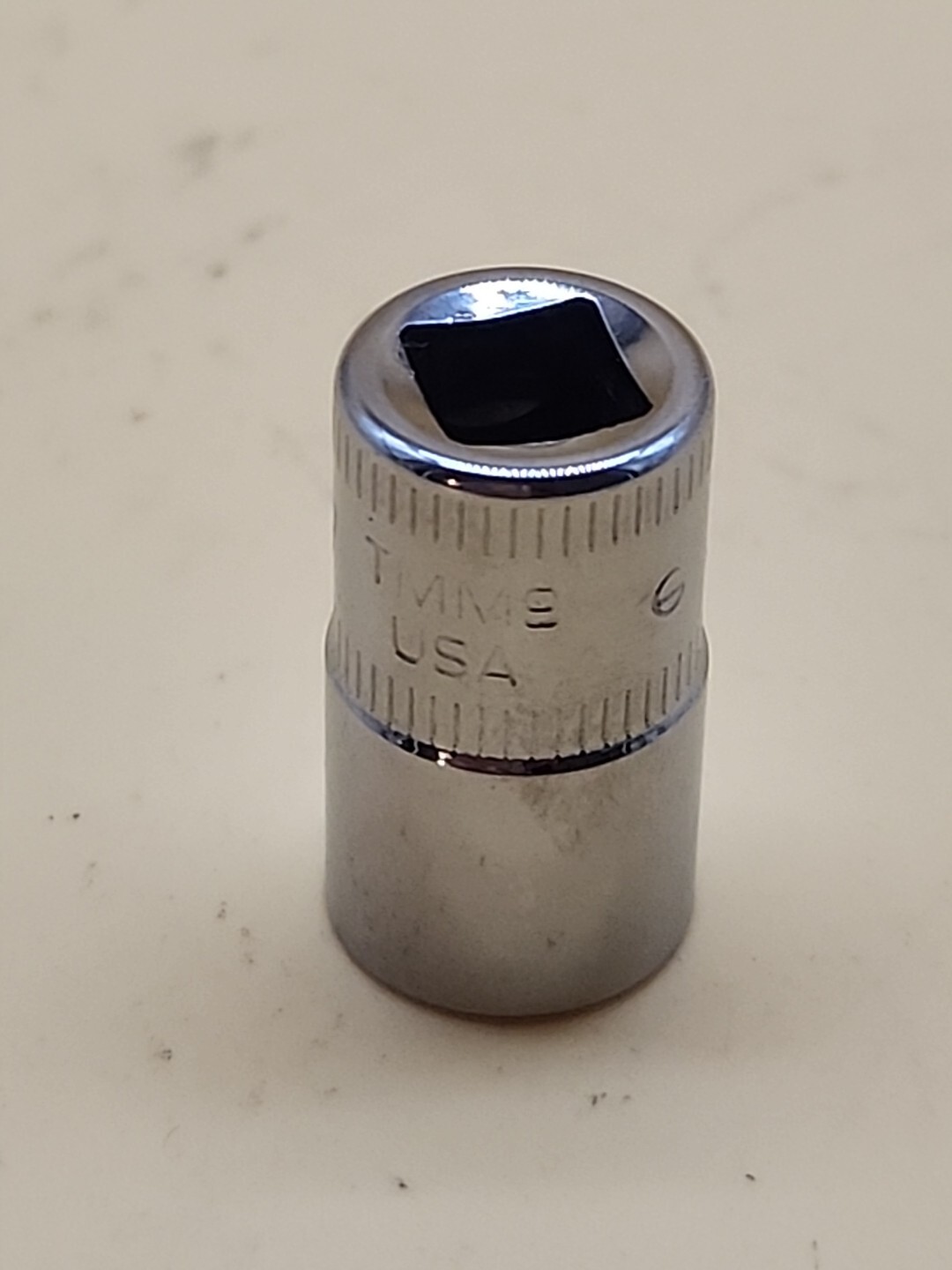 Snap-on Tools 9mm Metric Flank Drive Shallow Socket 6 Point 1/4″ Drive TMM9 USA