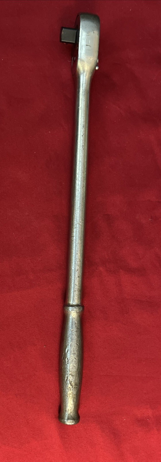Vtg Snap/on 15″ Long 1/2″ Drive Ratchet 71-15 USA 1946 Mechanics Tool T355