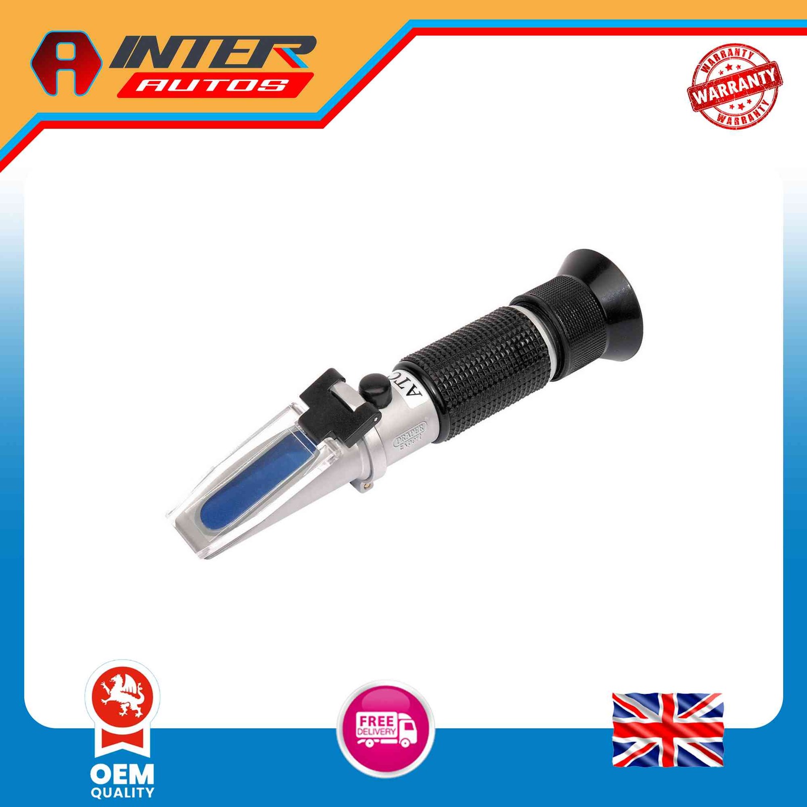 Draper Expert Anti-Freeze, Battery and Screenwash Refractometer Kit 10645