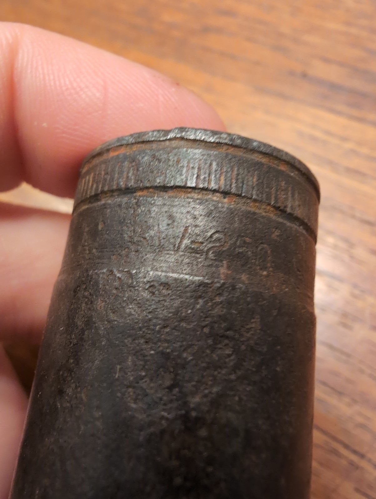 Snap-On Tools 25/32″ Socket SW-250 12 point 1/2″ Drive Vintage USA MADE.