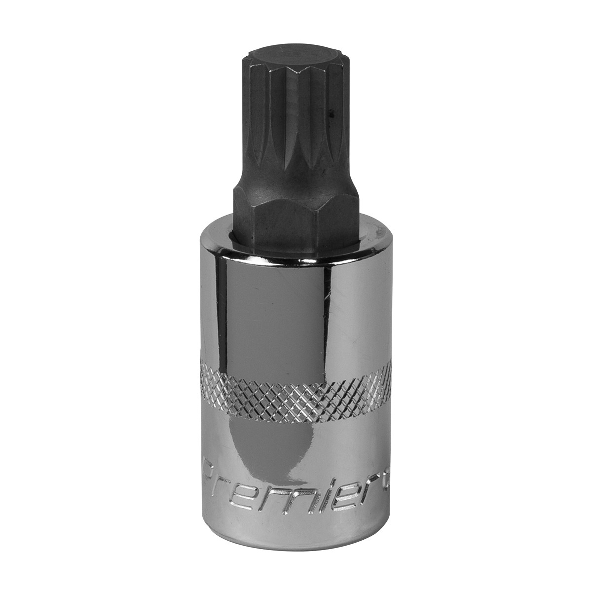 Sealey M14 1/2″ Drive Spline Socket Bit Forged Chrome Vanadium Steel Tool SBS017