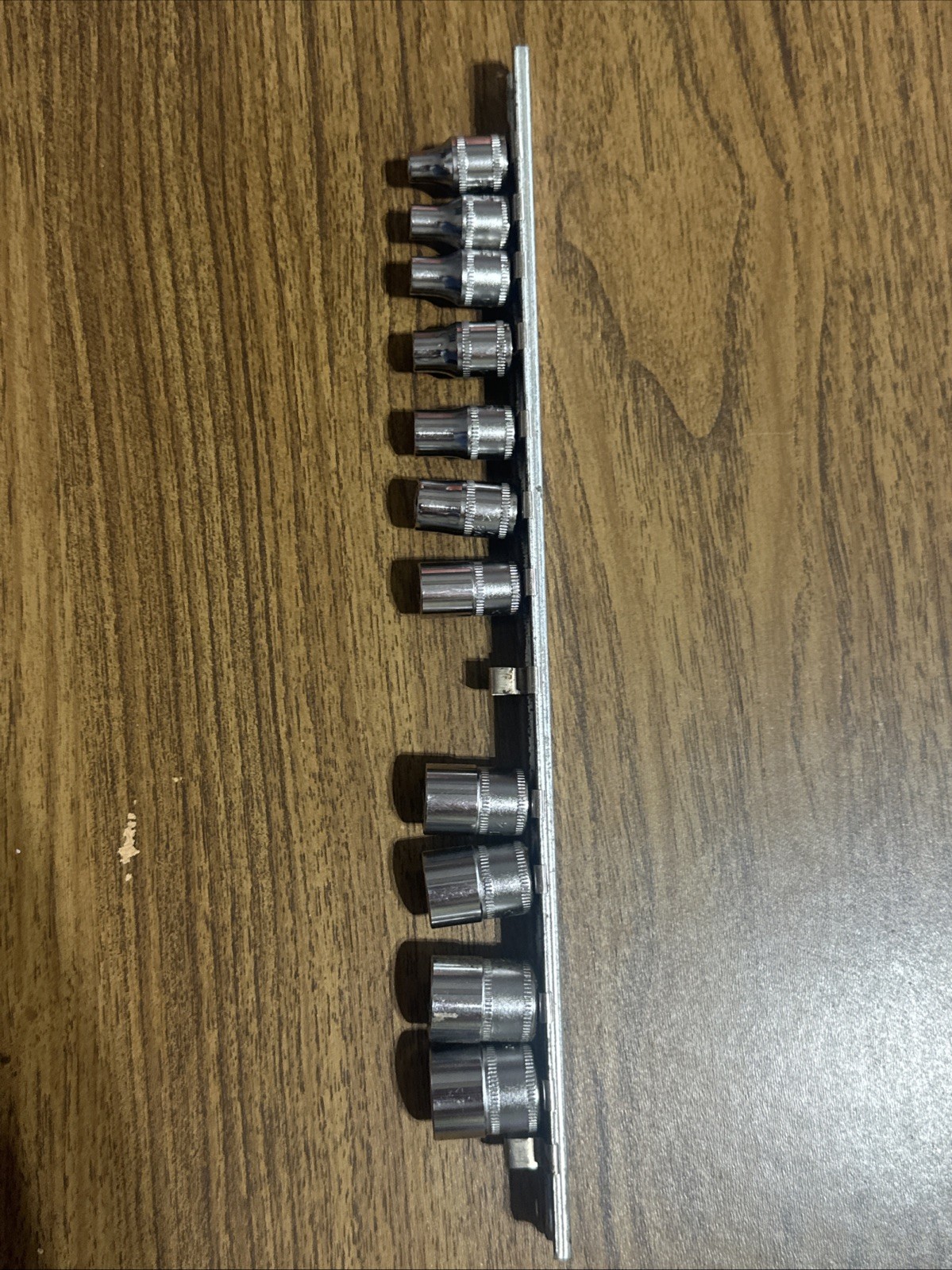 SNAP ON TOOLS 11 Pc 1/4″ DRIVE METRIC 6 POINT SOCKET SET 4MM – 14MM Missing 10mm
