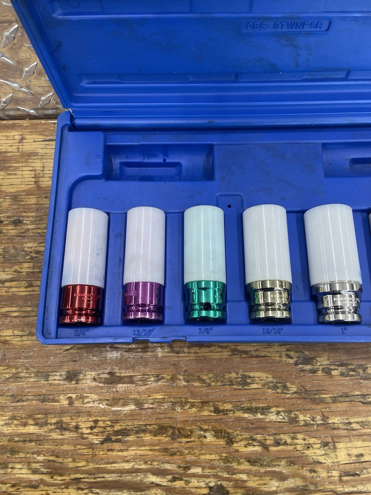Cornwell CBS-9TWNPSR 9pc 1/2” Drive Thin Nut Protector Power Sockets