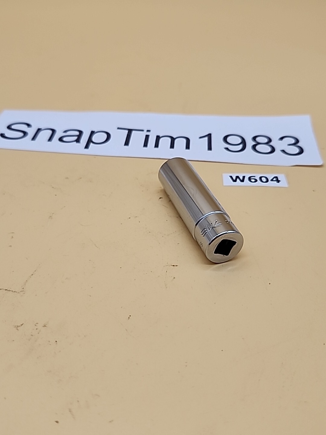 Snap-On Tools STM14 1/4″ Drive 7/16″ SAE 6 Point Deep Chrome Socket USA