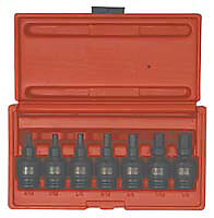 Sunex Tool 3658 7 Piece 3/8″ Drive Flex Impact Hex Socket Set 3/16-1/2