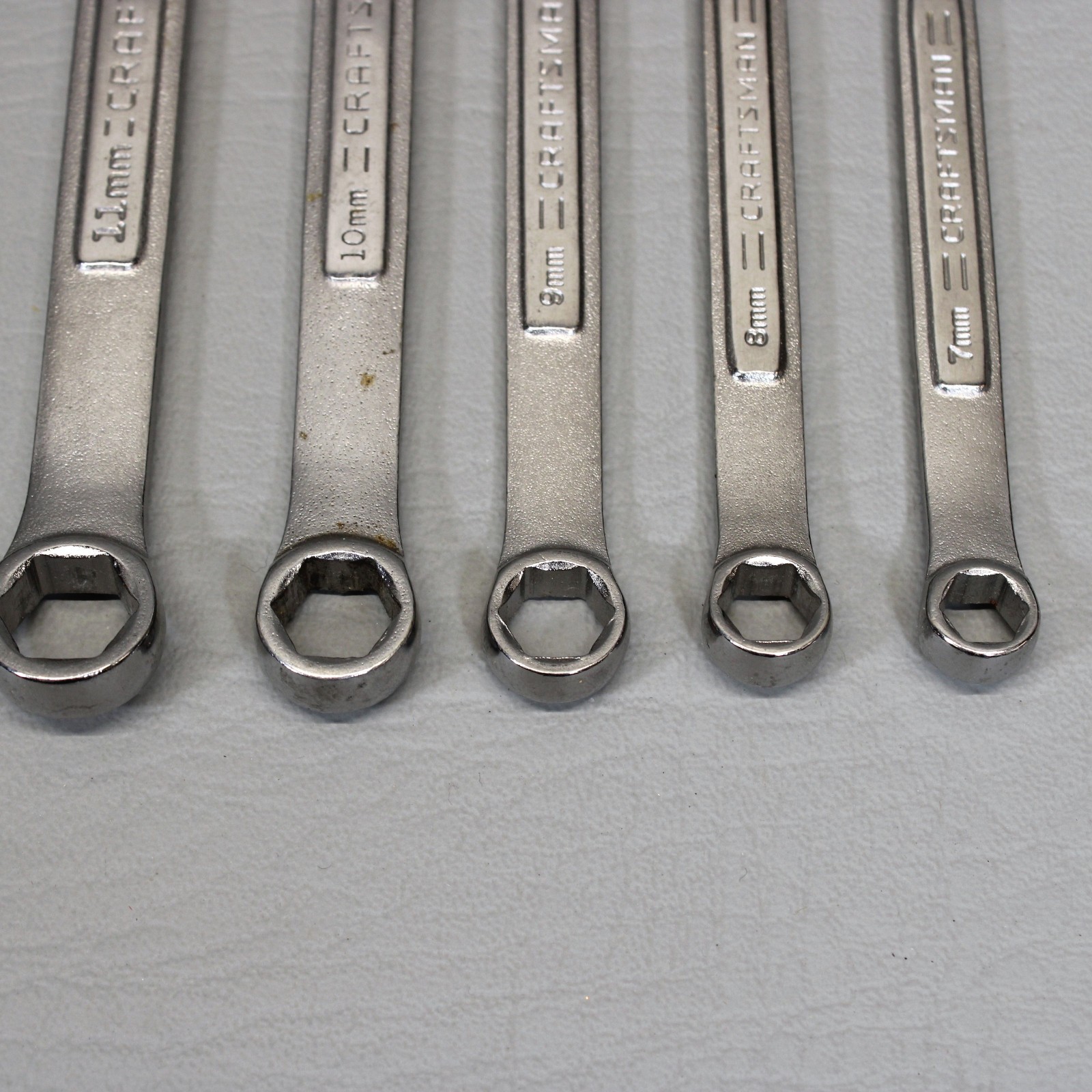 Craftsman 12pc 6 Point Metric Combination Wrench Set (7-18mm) Made in USA