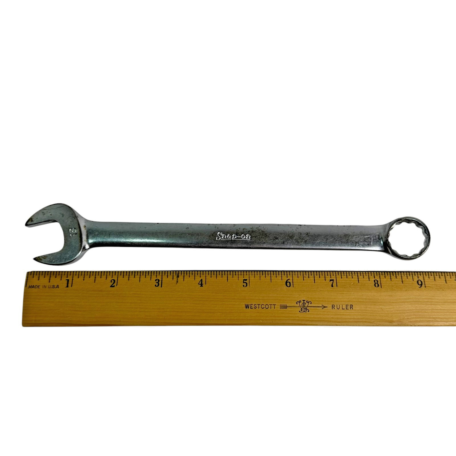 Snap-on Tools 18mm Metric OEXM180 12-Point Standard Combination Wrench USA