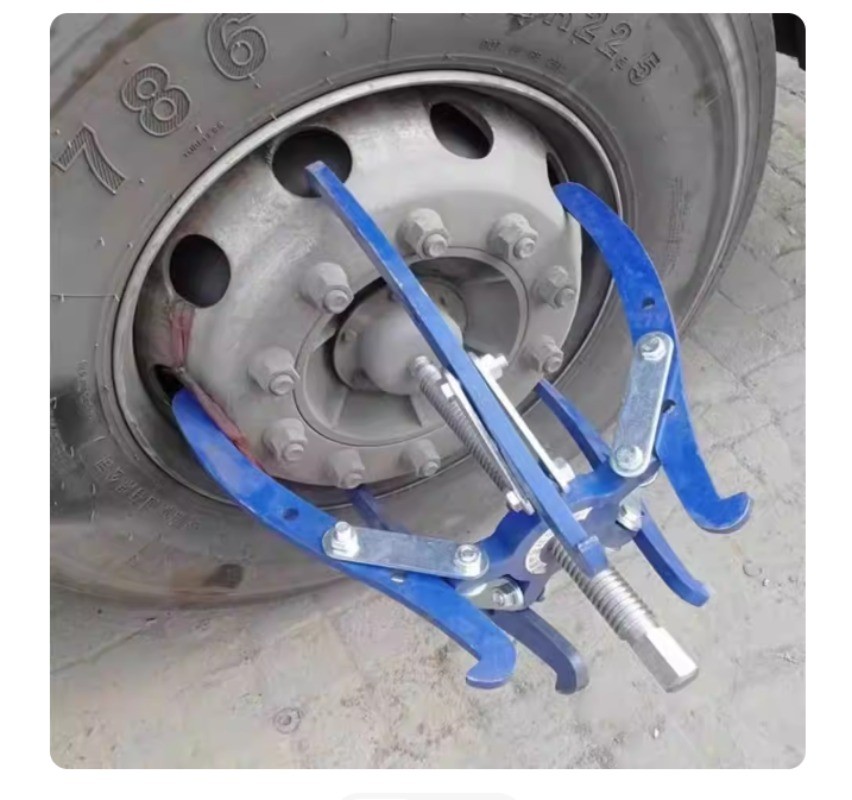 Kela Heavy-Duty Truck Tire Puller with Five-Pronged Multi-Function Bearing Tool