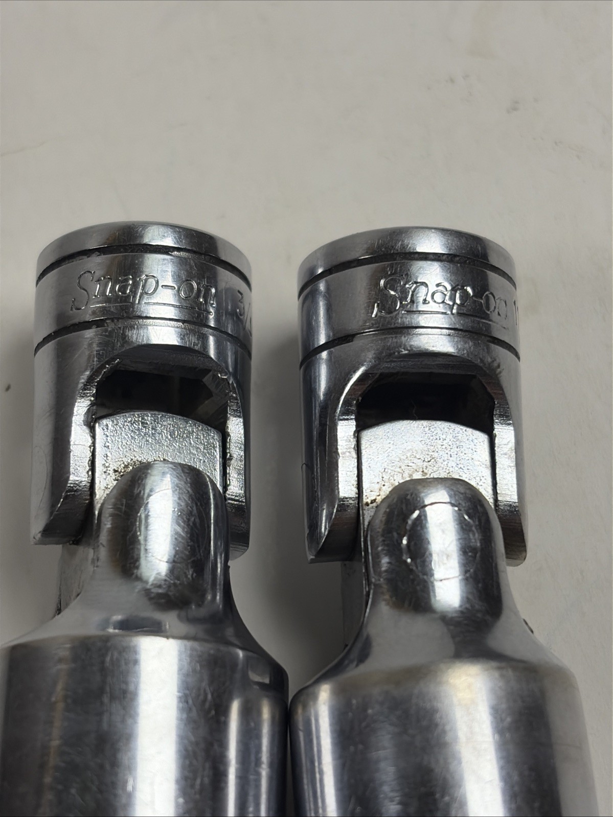 Snap-on FS24 & FS 22 Swivel Sockets 3/8″ Drive 6 Pt Universal Chrome