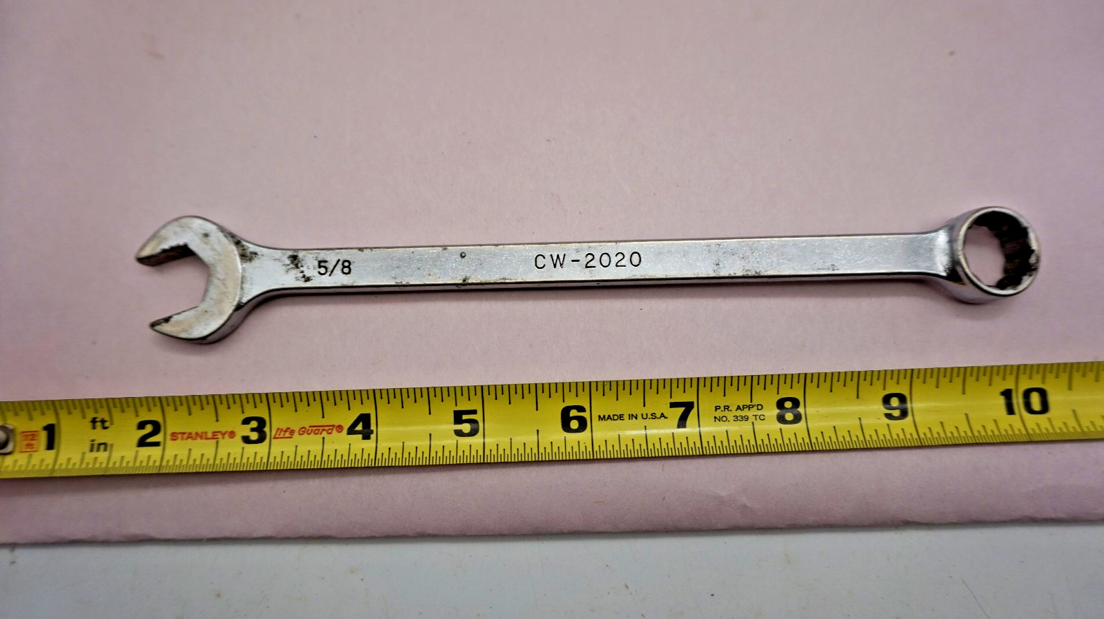 Cornwell Tools 5/8″ Standard Handle 12 Pt Combination Wrench CW2020 free ship US