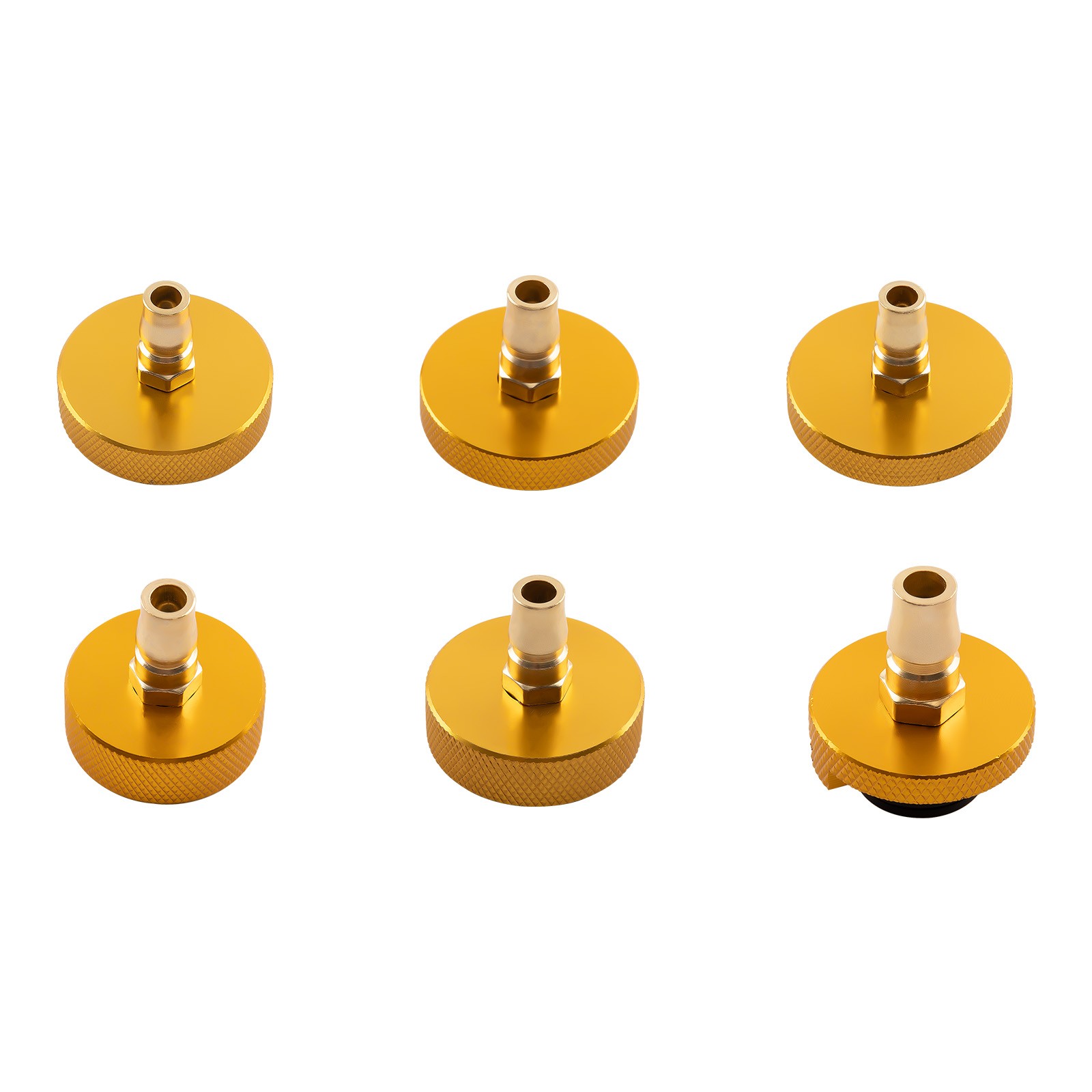16pcs Brake Fluid Bleeder Master Cylinder Adapter Set Brake Bleeding Adapter Kit
