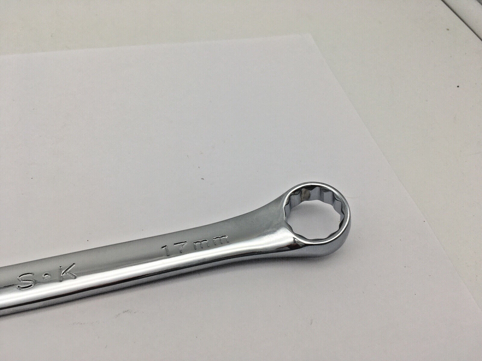 SK Hand Tools 88317 17mm 12pt Metric Combination Wrench Looks New