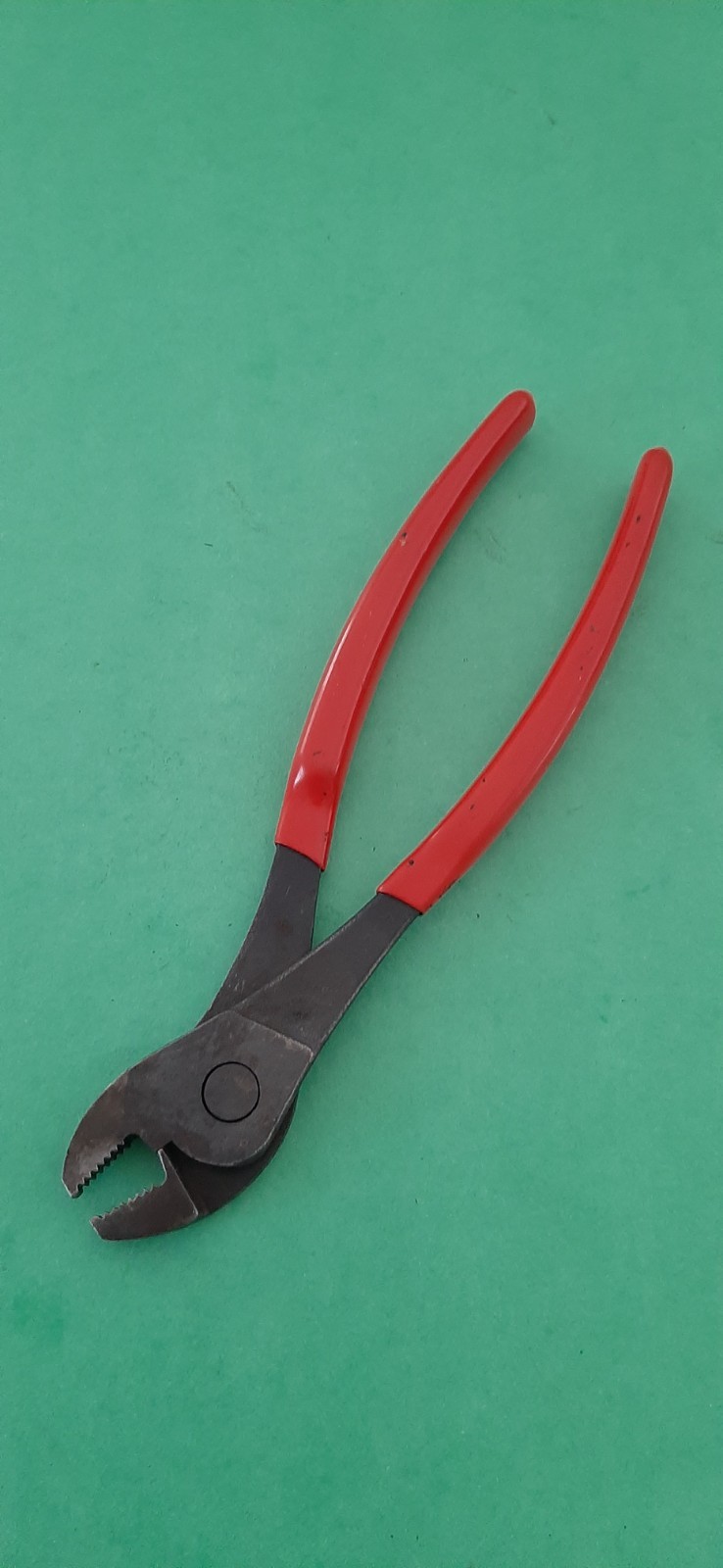 Snap-on Tools 208CP 8″ Angle Nose Battery Terminal Pliers USA Red Handle 629