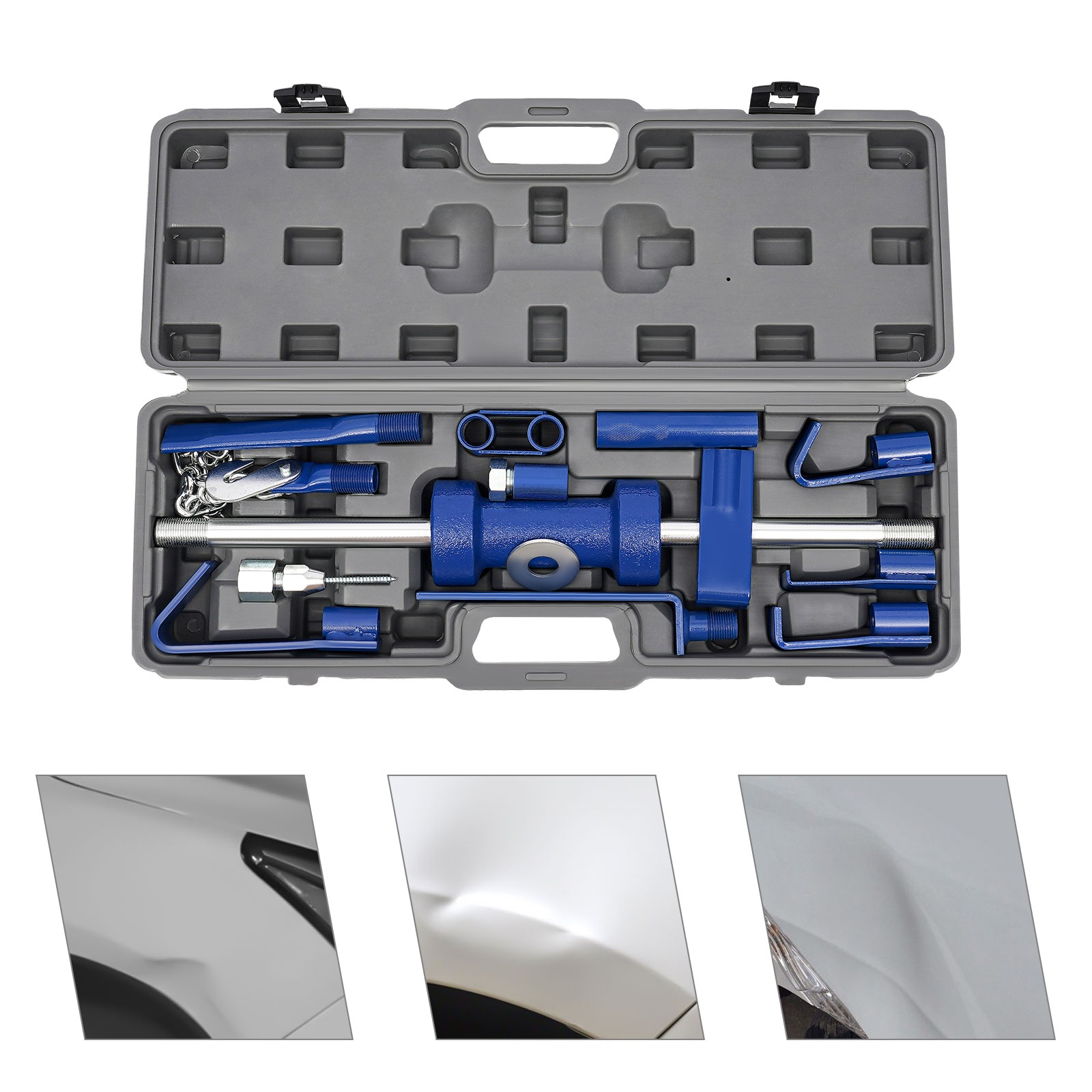 Dent Puller Automotive Hammer Puller Frame Set Slide Hammer Dent Puller Set
