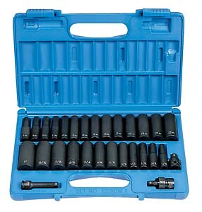Grey Pneumatic 1229DM 3/8″ Drive 29 Piece Deep Sae/Metric Set Brand New!