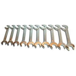 V8 Tools 9810 Angle Head Wrench Set 10 Piece, 1-5/16″-2″, 30 And 60 Degree Heads
