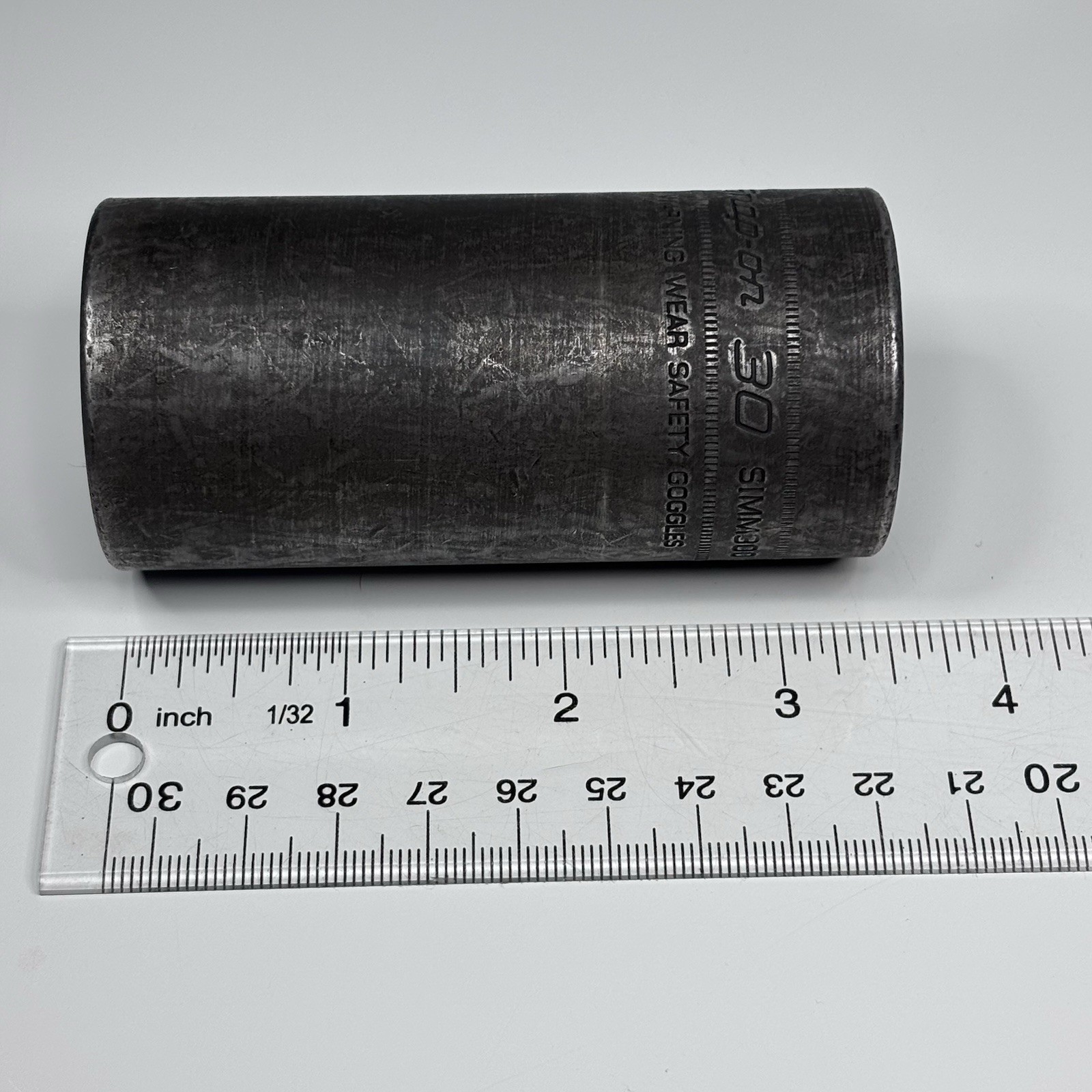 Snap On Tool SIMM300 1/2 Dr 6Pt Metric 30mm Flank Dr Deep Impact Socket USA 1995