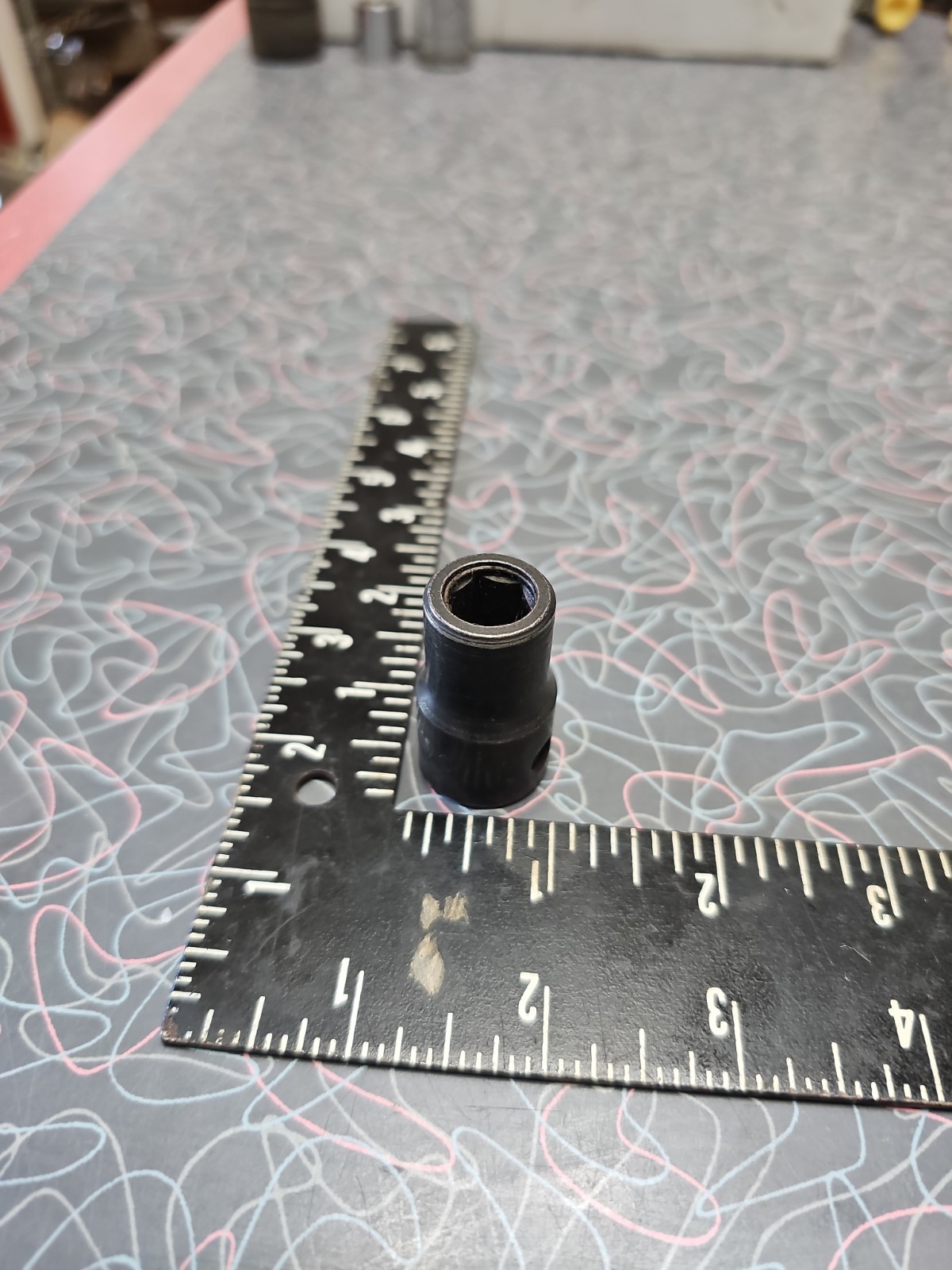 CAL-VAN #117-1 1/2″ Drive To 7/16″ HEX BIT HOLDER Adapter Socket