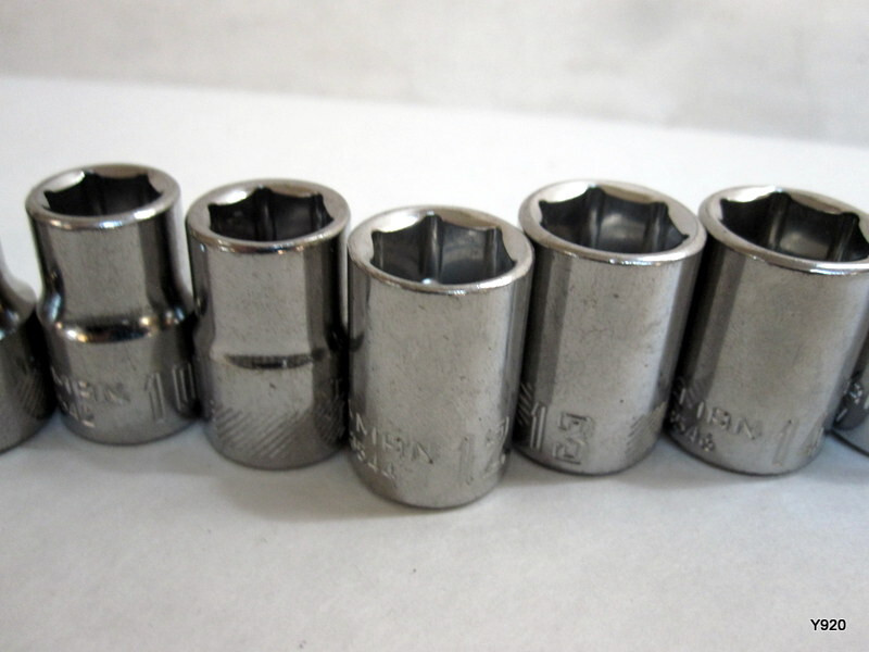 Craftsman set of 17pcs 6 point 6-22mm