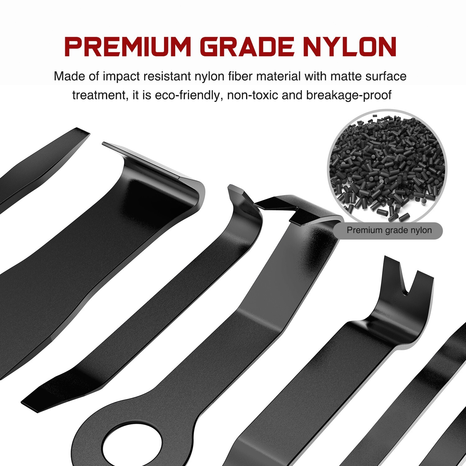 Nilight 8PCS Auto Trim Removal Tool Kit No-Scratch Removal Tool Kit