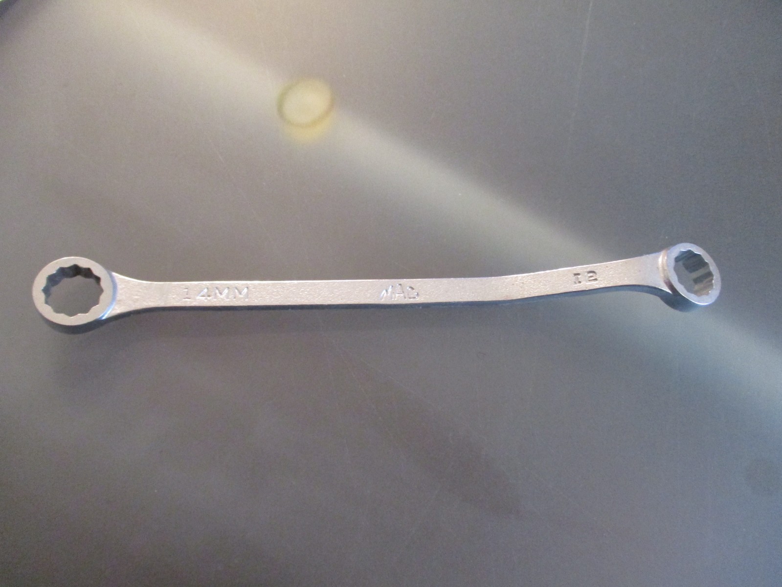 Mac Tools USA 13MM X14MM 12pt Box End Offset Specialty Wrench M1314BXL – NICE