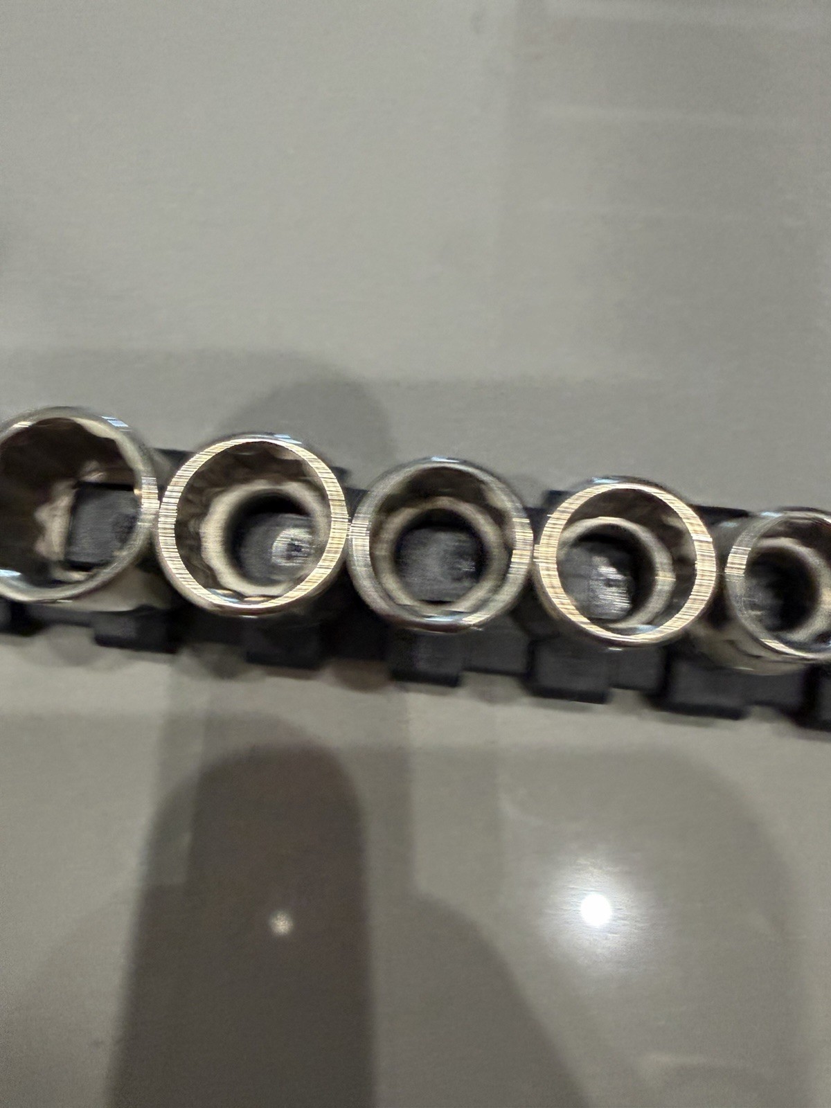 Craftsman Tools 15 Pc Metric 6-19 +21mmShallow Socket Set 3/8″ Dr 12 Pt USA