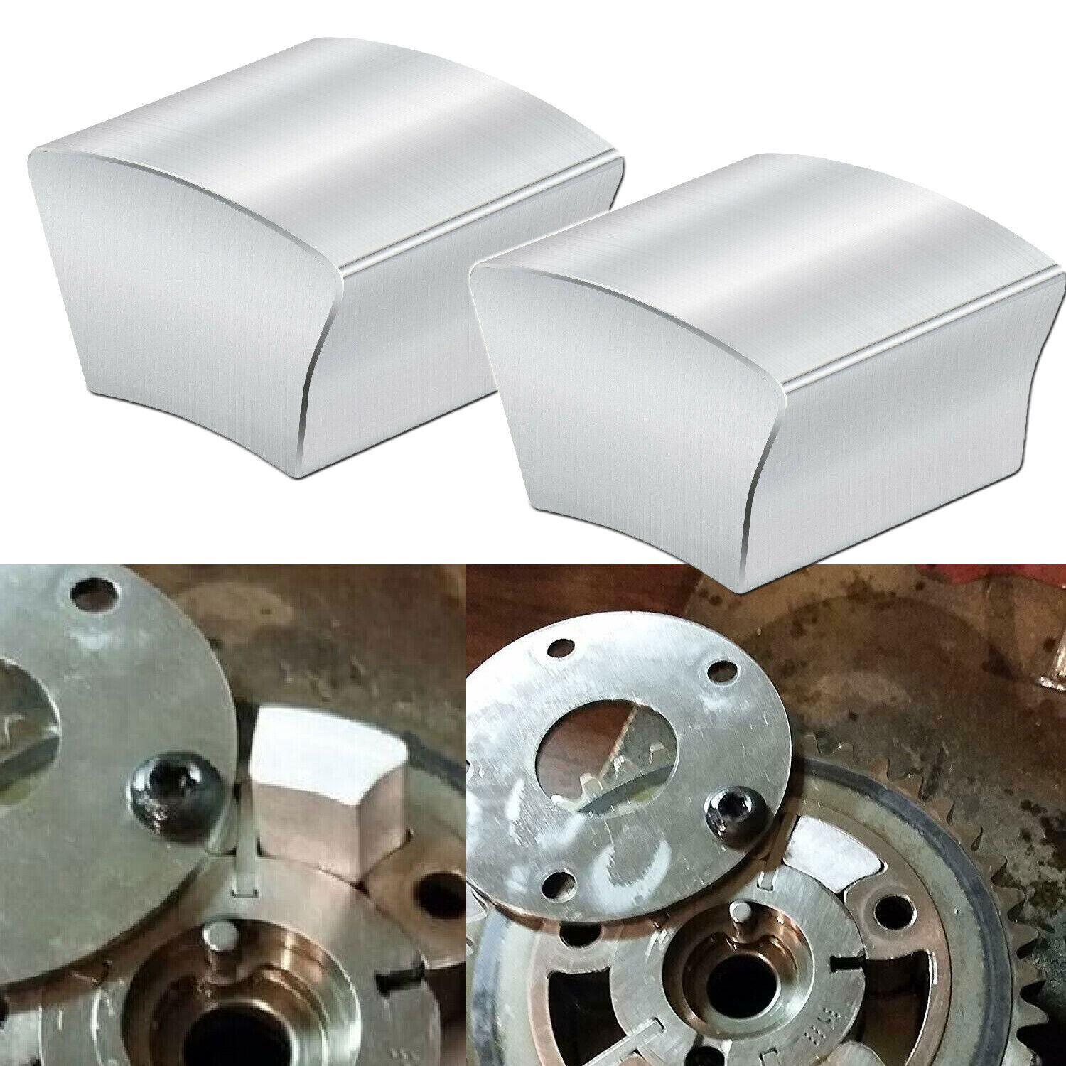 Cam Phaser Dele te Lockout Block For Ford 4.6L 5.4L 6.8L 3V F250-350-450 (2PCS)