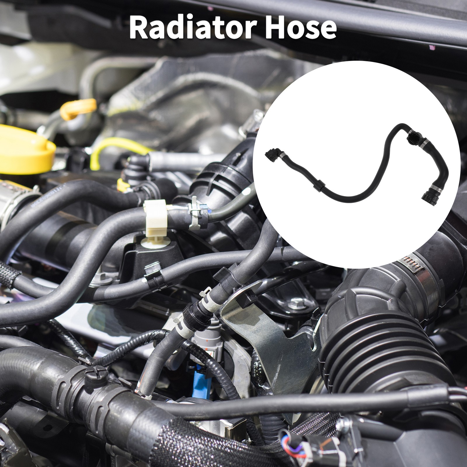 Radiator Hose for Mercedes-Benz C300 W205 2015-2018 No. A2055016800 1pc