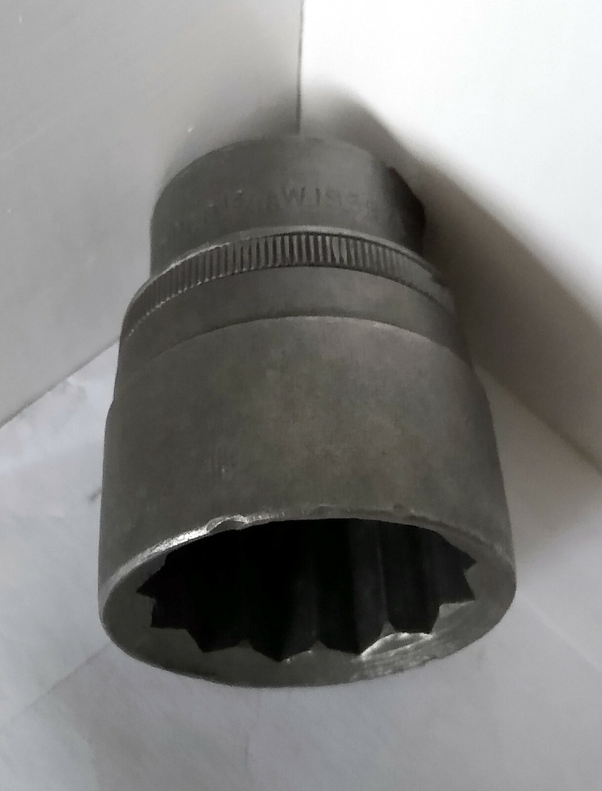 Vintage Tipco 13/16 Whitworth 3/4 Drive Socket, approx 36 mm,1-3/8″ AF Hub Nut